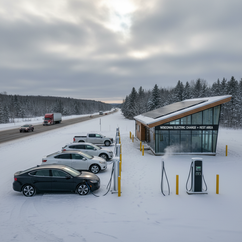 Wisconsin’s Shift to Electric Vehicles: Tesla, BYD, and Rivian Compete for Market Share