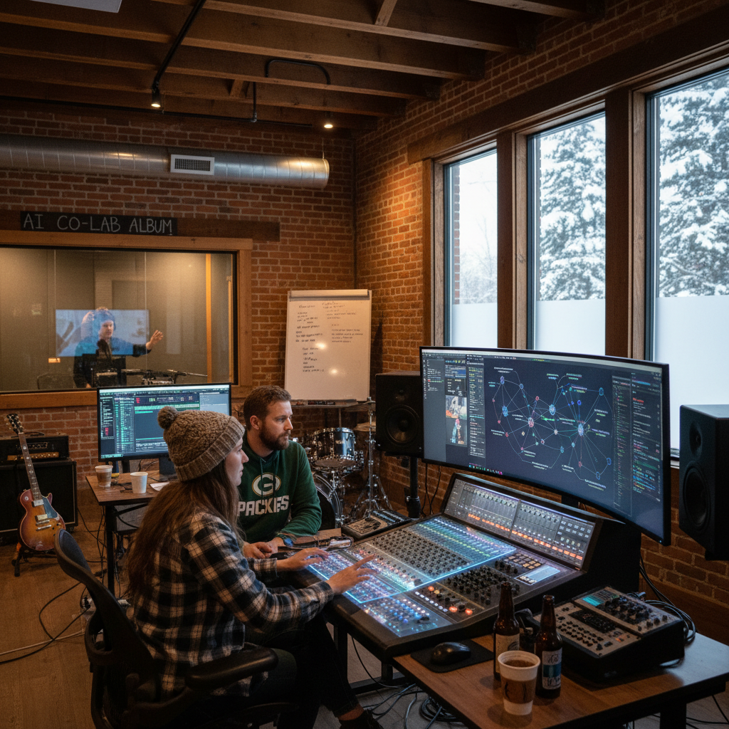 How Wisconsin Creators Use AI to Enhance Artistry
