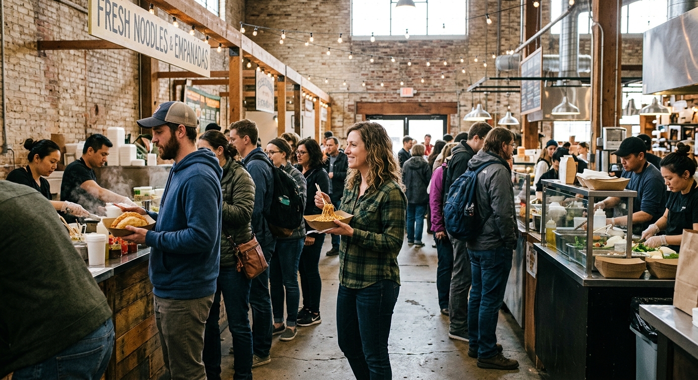 Madison Public Market Welcomes Wisconsin Community with Diverse Vendors and Local Art