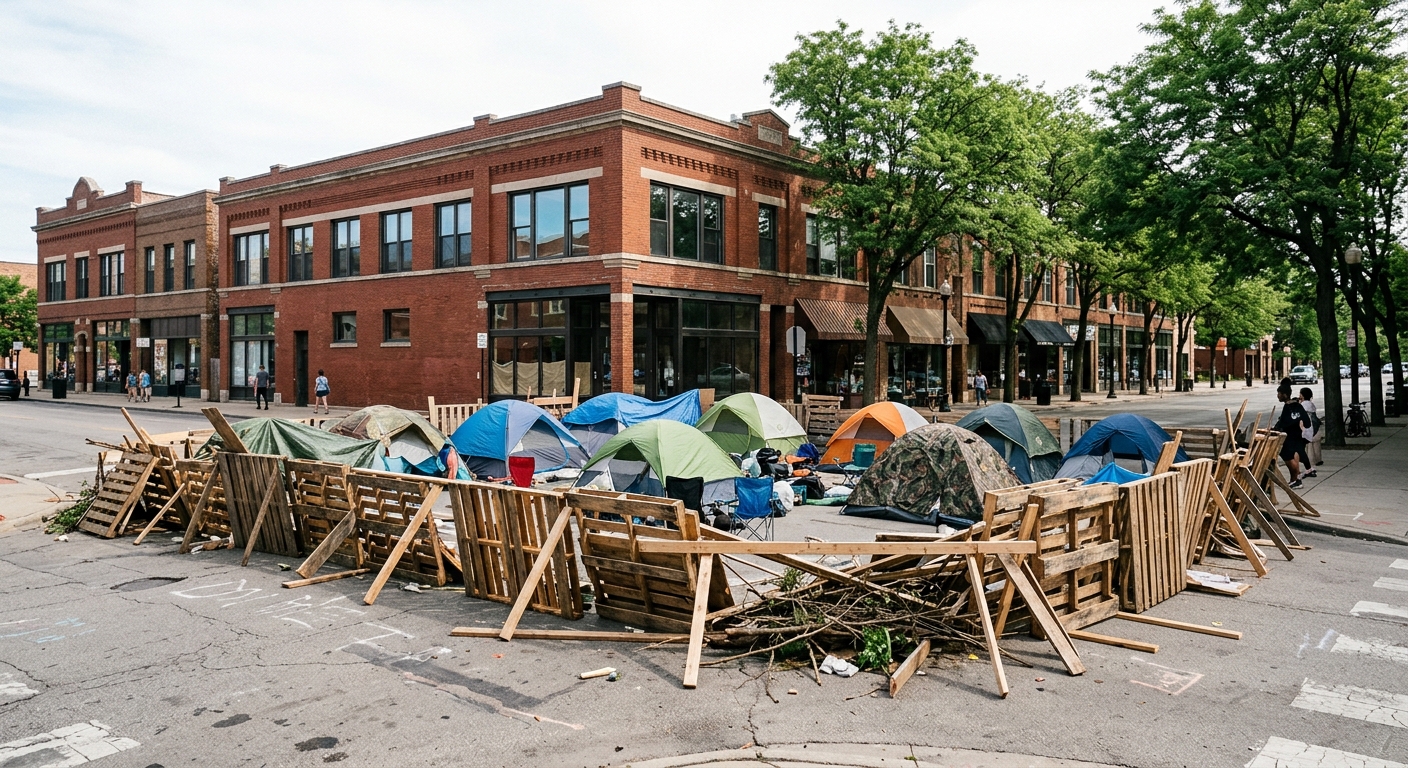 Willy Street Encampment Sparks Debate in Wisconsin Community