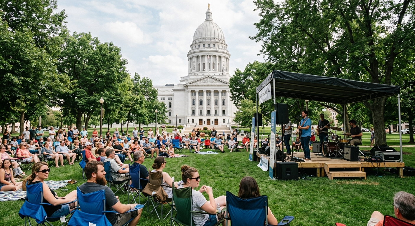 Madison Events Spotlight: August 24–27 Brings Music, Art, and Culture to Wisconsin